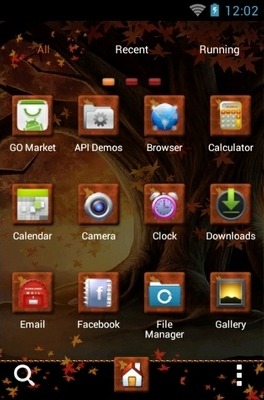 Romance Go Launcher Android Theme Image 3