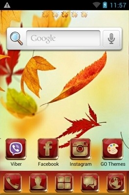 Autumn Go Launcher Android Theme Image 2