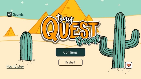 Tiny Quest: Desert Android Game Image 1
