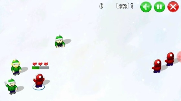 Snowball Fighters - Winter Snowball Game Android Game Image 2