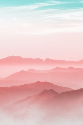 Pink Sky Mobile Phone Wallpaper Image 1