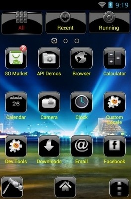 Tech City Go Launcher Android Theme Image 3