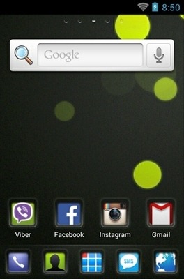 VBubbles HD Go Launcher Android Theme Image 2