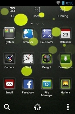 VBubbles HD Go Launcher Android Theme Image 3