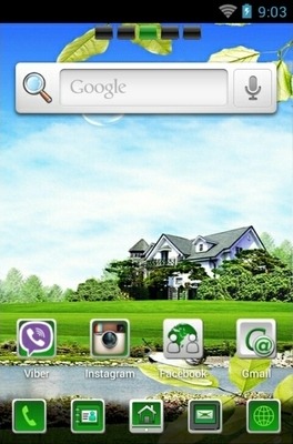 Heaven Go Launcher Android Theme Image 2