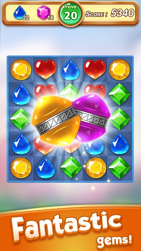 Jewel &amp; Gem Blast - Match 3 Puzzle Game Android Game Image 3