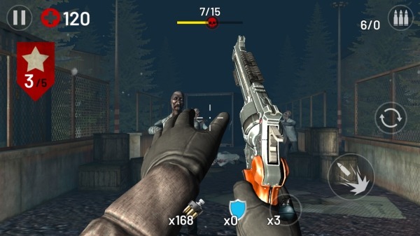 Zombie Hunter Fire Android Game Image 1