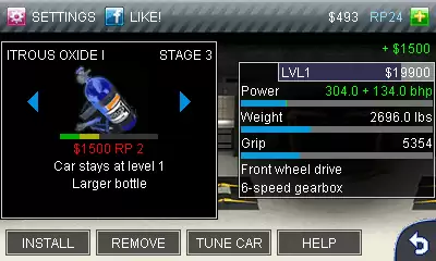 Drag Racing Java Game Image 2