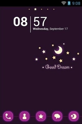 Good Dream Go Launcher Android Theme Image 1