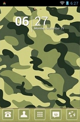 Camuflage Go Launcher Android Theme Image 1