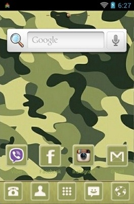 Camuflage Go Launcher Android Theme Image 2