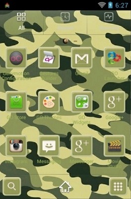 Camuflage Go Launcher Android Theme Image 3