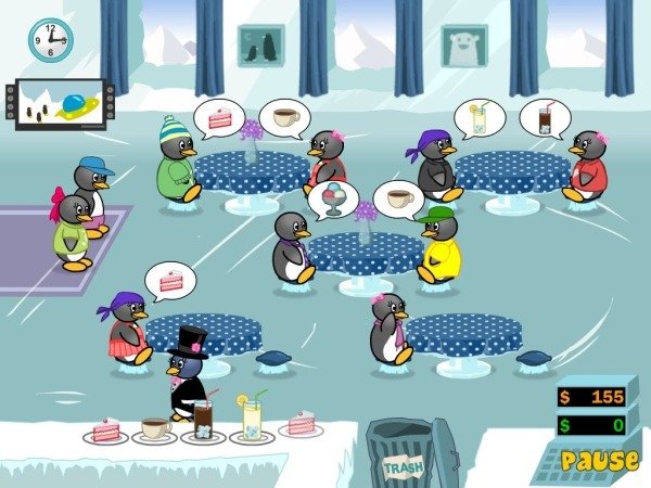 Penguin Diner 2: My Restaurant Android Game Image 2