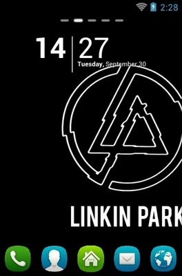 Linkin Park Go Launcher Android Theme Image 1