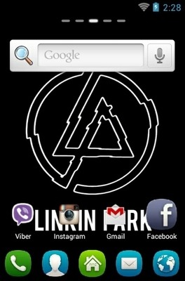 Linkin Park Go Launcher Android Theme Image 2