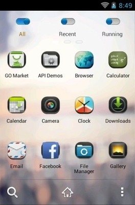 Zanyway Go Launcher Android Theme Image 3