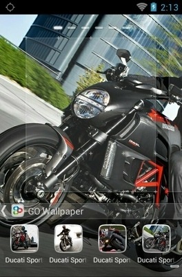 Ducati Go Launcher Android Theme Image 2
