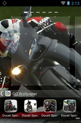 Ducati Go Launcher Android Theme Image 3