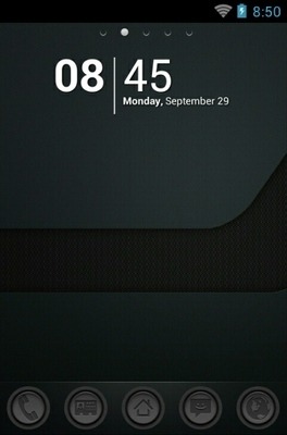 Carbon Android Go Launcher Android Theme Image 1