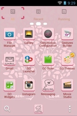 Love Tree Go Launcher Android Theme Image 3