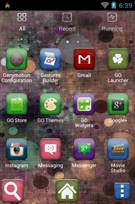 Dots Circle Colorful Go Launcher Android Theme Image 3