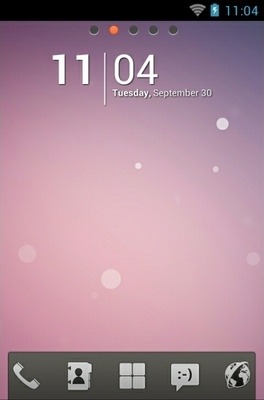 Just Relax Go Launcher Android Theme Image 1