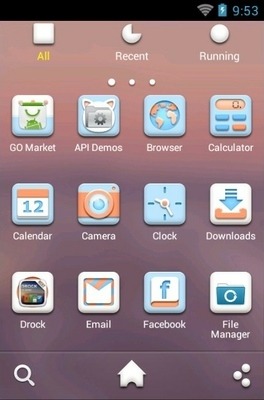Soft Go Launcher Android Theme Image 3