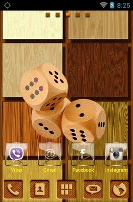 Wood Go Launcher Android Theme Image 2