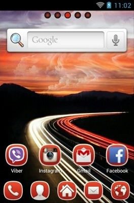 Rush Hour Go Launcher Android Theme Image 2
