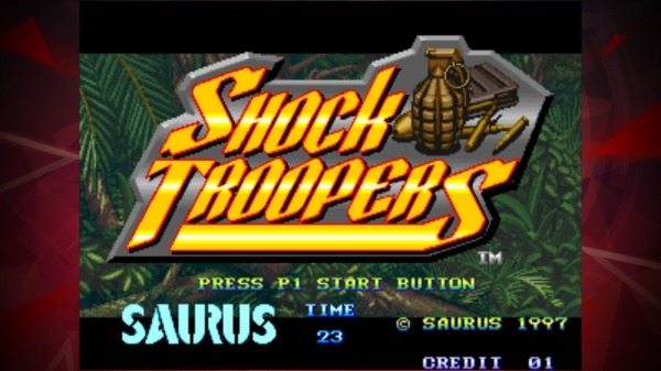 SHOCK TROOPERS ACA NEOGEO Android Game Image 1