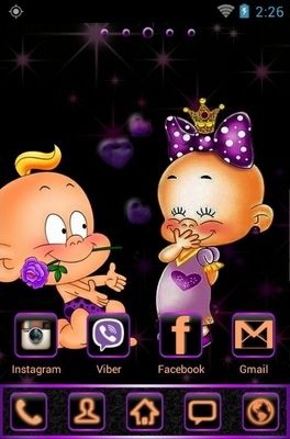 Babies Go Launcher Android Theme Image 2