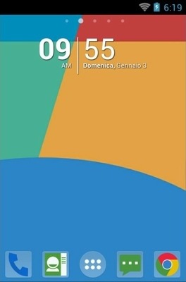 Kit Kat Go Launcher Android Theme Image 1