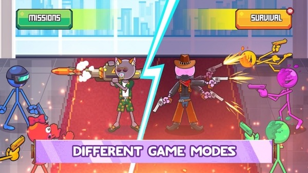 Gun Craft - Stickman Battle Android Game Image 4