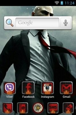 Hitman Go Launcher Android Theme Image 2