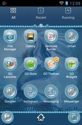 Underwater Go Launcher Android Theme Image 3