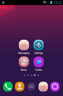 Glorious Go Launcher Android Theme Image 1