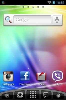 Sensation Go Launcher Android Theme Image 2