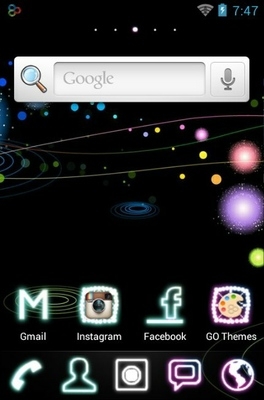 Galaxys Go Launcher Android Theme Image 2