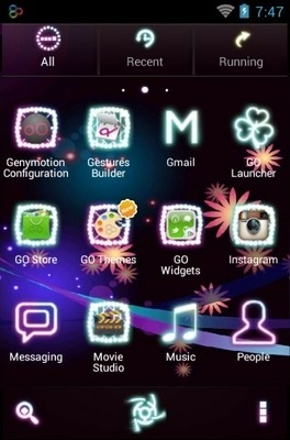 Galaxys Go Launcher Android Theme Image 3