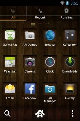 Wood Go Launcher Android Theme Image 3