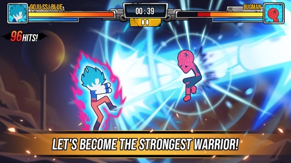 Super Stickman Dragon Warriors Android Game Image 1