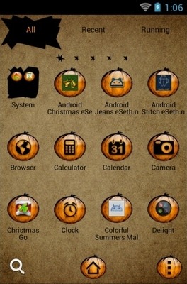 Halloween Boo Go Launcher Android Theme Image 3
