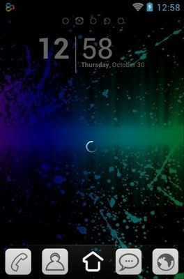 Splash Go Launcher Android Theme Image 2