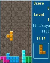 Mobile Tetris Java Game Image 2