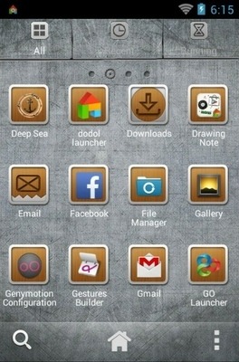 X-CO Go Launcher Android Theme Image 3