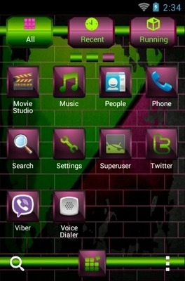 In Trance Go Launcher Android Theme Image 3