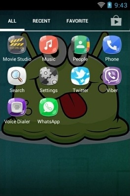 Blawb Go Launcher Android Theme Image 3