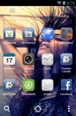 Beauty Go Launcher Android Theme Image 3