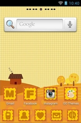 Autumn Go Launcher Android Theme Image 2