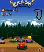 Crash Bandicoot: Nitro Kart Java Game Image 2